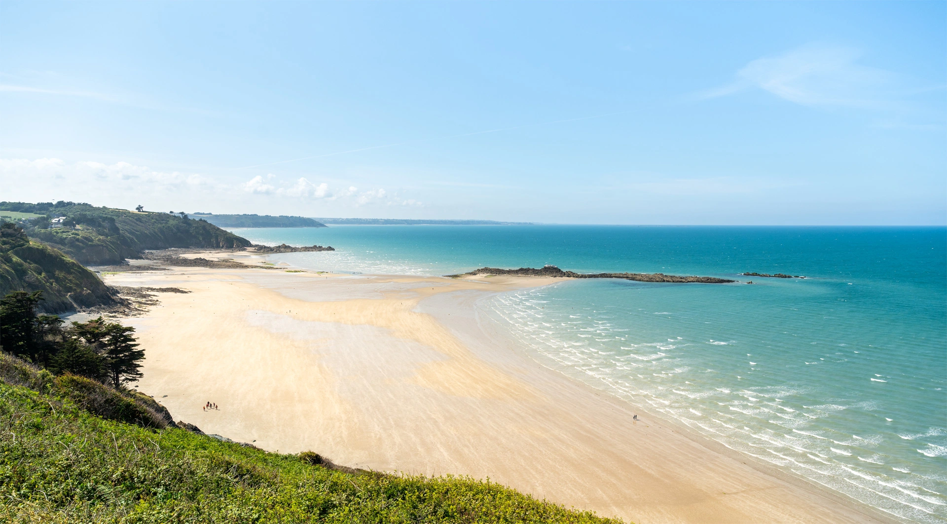 Plage de la baie de Saint-Brieuc